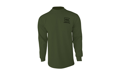 GLOCK OEM BORN IN AUSTRIA LONG SLEEVE SHIRT MILITARY GREEN MD - for sale