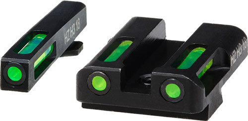 HIVIZ LITEWAVE H3 TRITIUM LITE PIPE SET FOR GLOCK 10MM/45GAP - for sale