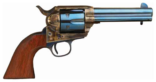 CIMARRON P-MODEL 45LC 4.75" FS CC/CHARCOAL BLUED WALNUT - for sale