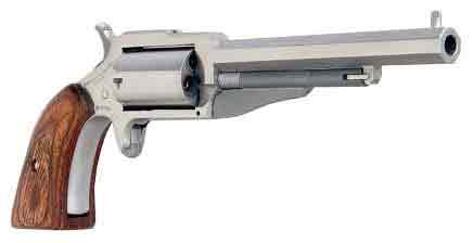 NAA "THE EARL" MINI-REVOLVER 22WMR 3" S/S WOOD - for sale
