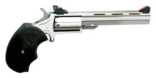 NAA "MINI-MASTER TARGET" COMBO 22LR/22WMR 4"VR AS S/S RUBBR - for sale