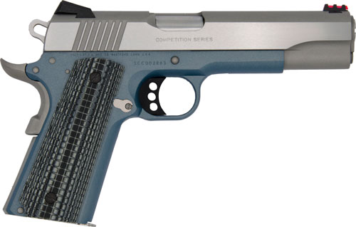 COLT GOVT COMPETITION 45ACP 5" BLUE TITANIUM/SS ADJ G10 - for sale