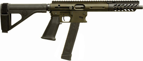 TNW AERO SURVIVAL PISTOL 9MM 10.25" TB 33RD W/BRACE ODG - for sale