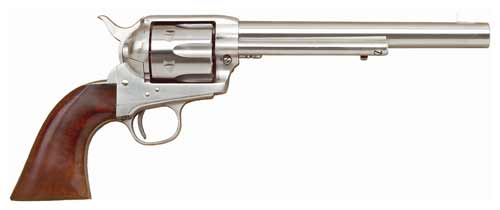 CIMARRON FRONTIER 45LC FS 7.5" STAINLESS WALNUT - for sale