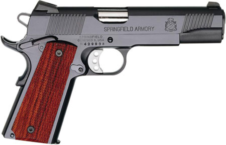 SPRINGFIELD 1911 LOADED 45ACP 5" 7RD PARKERIZED/COCO CA COMP - for sale