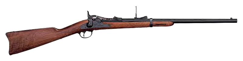 PEDERSOLI SPRINGFIELD TRAPDOOR CARBINE .45-70 BLUED WALNUT - for sale