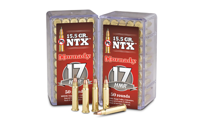 HORNADY 17HMR 15.5GR NTX 2525FPS 50RD 40BX/CS - for sale