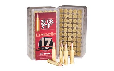 HORNADY 17HMR 20GR XTP 2375FPS 50RD 40BX/CS - for sale