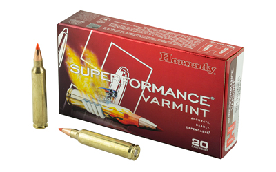 HORNADY VARMINT 204 RUGER 32GR V-MAX 20RD 10BX/CS - for sale