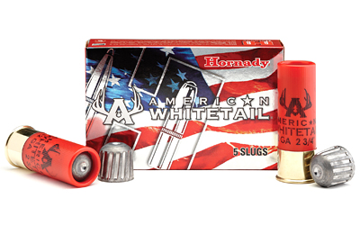 HORNADY WHITETAIL 12GA 2.75" 1OZ RIFLED SLUG 5RD 20BX/CS - for sale