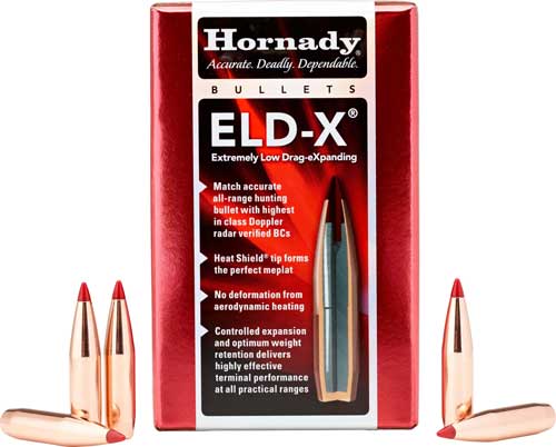 HORNADY BULLETS 338CAL. .338 230GR. ELD-X 100CT 15BX/CS - for sale