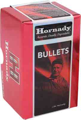 HORNADY BULLETS 9MM .355 115GR FMJ-RN 100CT 25BX/CS - for sale