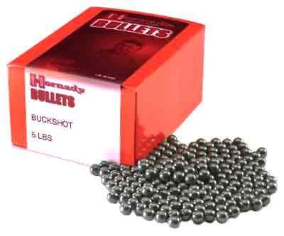 HORNADY LEAD #4 BUCKSHOT 5LB. BOX 6BX/CS - for sale