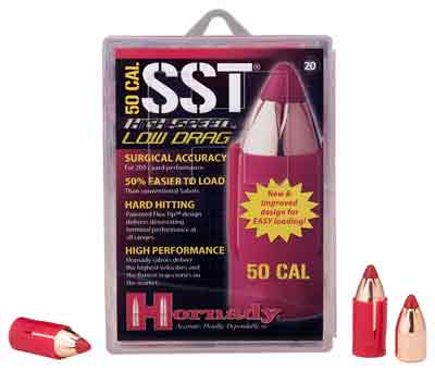 HORNADY .50CAL SABOTED BULLET 300GR SST 20CT 10BX/CS - for sale