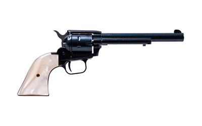 HERITAGE 22LR/22WMR COMBO 6.5" BLACK WHITE PEARL GRIPS - for sale