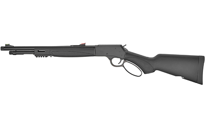 HENRY X MODEL LEVER 357/38 17.4" TB BLUED BLACK SYN. - for sale