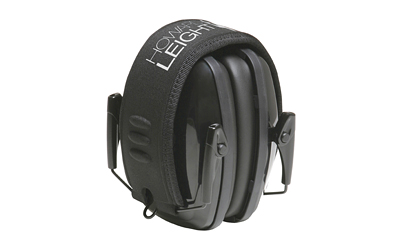 HOWARD LEIGHT LEIGHTNING FOLDING EAR MUFF BLACK NRR23 - for sale