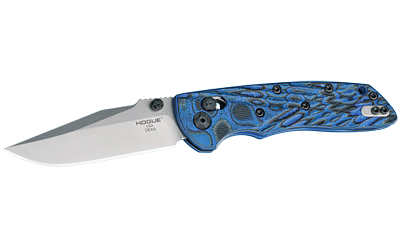 HOGUE DEKA 3.25" ABLE LCK FLDR CLIP POINT G-MASCUS BLUE LAVA - for sale