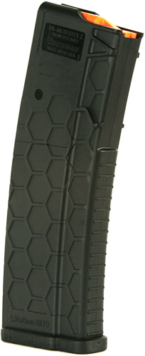 HEXMAG MAGAZINE AR-15 5.56X45 10RD BLACK POLYMER SERIES 2 - for sale