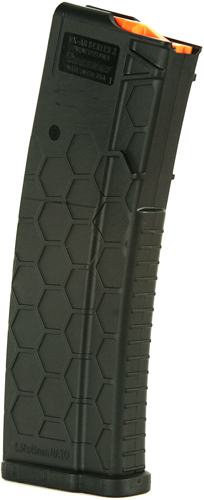 HEXMAG MAGAZINE AR-15 5.56X45 15RD BLACK POLYMER SERIES 2 - for sale