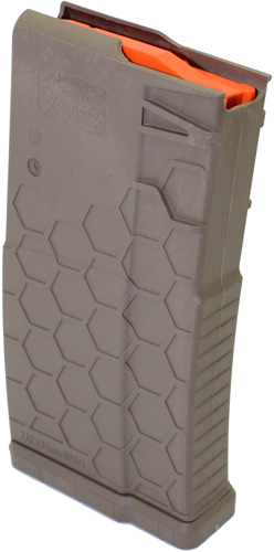 HEXMAG MAGAZINE SR-25 308 WIN 20RD FDE POLYMER - for sale
