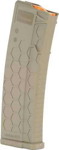 HEXMAG MAGAZINE AR-15 5.56X45 30RD FDE POLYMER SERIES 2 - for sale