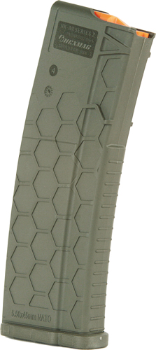 HEXMAG MAGAZINE AR-15 5.56X45 30RD OD GREEN POLYMER SERIES 2 - for sale