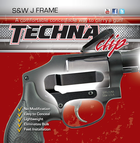 TECHNA CLIP HANDGUN RETENTION CLIP S&W J-FRAME RIGHT - for sale