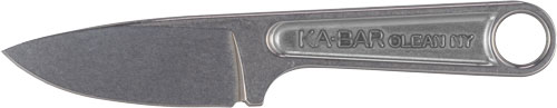 KA-BAR FORGED WRENCH KNIFE 3" PLAIN EDGE W/ CELCON SHEATH - for sale