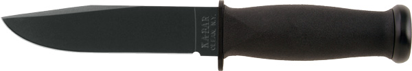 KA-BAR MARK I NAVY 5-1/8" KRATON W/PLASTIC SHEATH USN - for sale