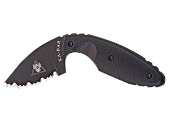 KA-BAR TDI KNIFE 2.31" SERRATED W/SHEATH BLACK - for sale