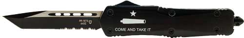 TEMPLAR KNIFE LARGE OTF COME AND TAKE IT 3.5" BLK TANTO SRT - for sale