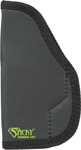 STICKY HOLSTERS LARGE AUTOS UP TO 4.75" BARREL RH/LH BLACK - for sale