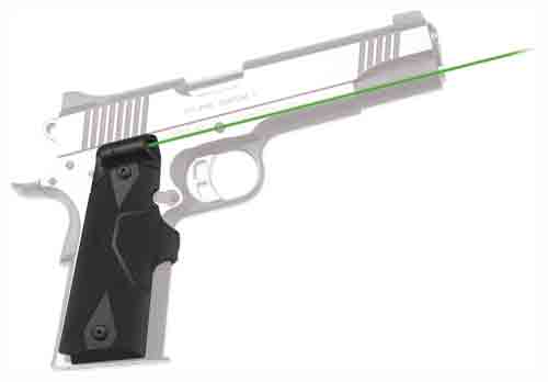 CRIMSON TRACE LASER LASERGRIP GREEN 1911 FULL SIZE - for sale