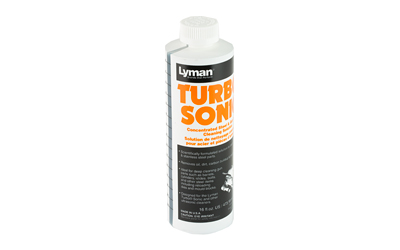 LYMAN TURBO SONIC GUN PARTS CLEANING SOLUTION 16OZ. BOTTLE - for sale