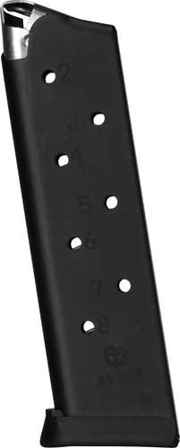 METALFORM MAGAZINE 1911 GOVT. 45ACP 8RD BLACK REMOVABLE BASE - for sale