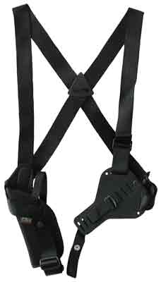 MICHAELS V-SHOULDER HOLSTER #4 RH NYLON BLACK - for sale