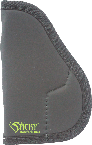 STICKY HOLSTERS MED/SMALL FRAMED AUTOS TO 3.6" RH/LH BLK - for sale