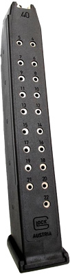 GLOCK OEM MAGAZINE MODEL 22 40SW 22RD - for sale