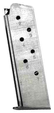 MEC-GAR MAGAZINE 1911 GOVT. 45ACP 7RD NICKEL - for sale