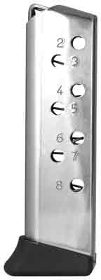 MEC-GAR MAGAZINE 1911 GOVT. 45ACP 8RD NICKEL - for sale