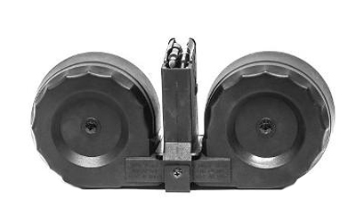 KCI USA INC MAGAZINE AR15 223 100RD DRUM GEN 2 BLK POLY - for sale