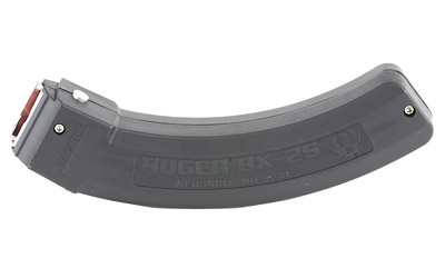 RUGER MAGAZINE 10/22 .22LR 25RD BLACK POLYMER - for sale