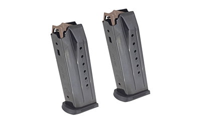 RUGER SECURITY MAGAZINE 380ACP 15RD BLACK PLASTIC 2-PACK - for sale