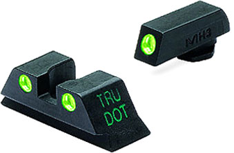 MEPROLIGHT NIGHT SIGHT SET GREEN FOR GLOCK 42/43 - for sale