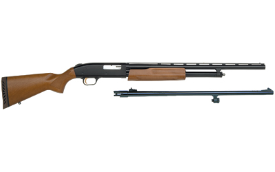 MOSSBERG 500 YOUTH 20GA COMBO 3" 22"VR 24"RIFLED HARDWOOD - for sale