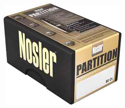 NOSLER BULLETS 6.5MM .264 140GR PARTITION 50CT - for sale