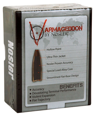 NOSLER BULLETS 22 CAL .224 55GR VARMAGEDDON TIPPED 500CT - for sale