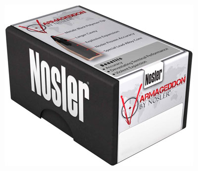 NOSLER BULLETS 17 CAL .172 20GR VARMAGEDDON TIPPED 250CT - for sale