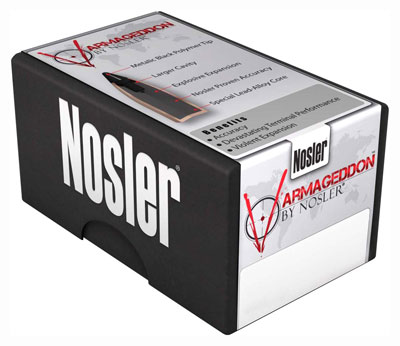 NOSLER BULLETS 22 CAL .224 62GR VARMAGEDDON FBHP 250CT - for sale